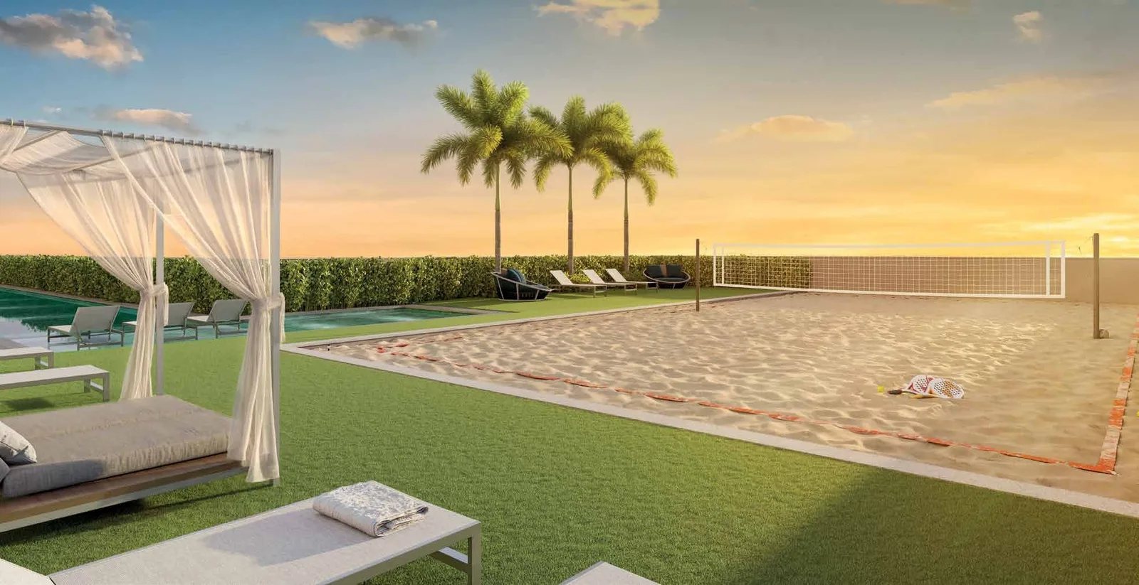 Palazzo Mooca By Living — Quadra beach tennis