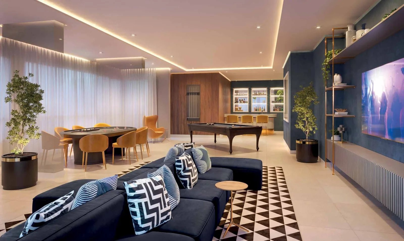 Palazzo Mooca By Living — Sala de jogos