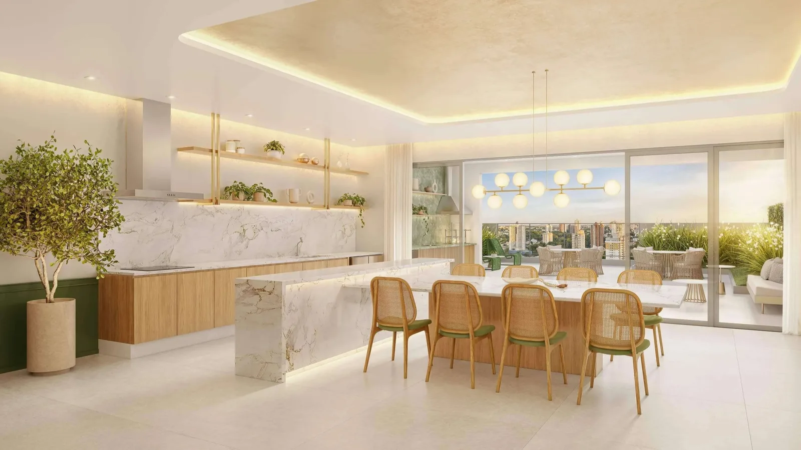 Wellness Chácara Santo Antônio — 185 espaço gourmet