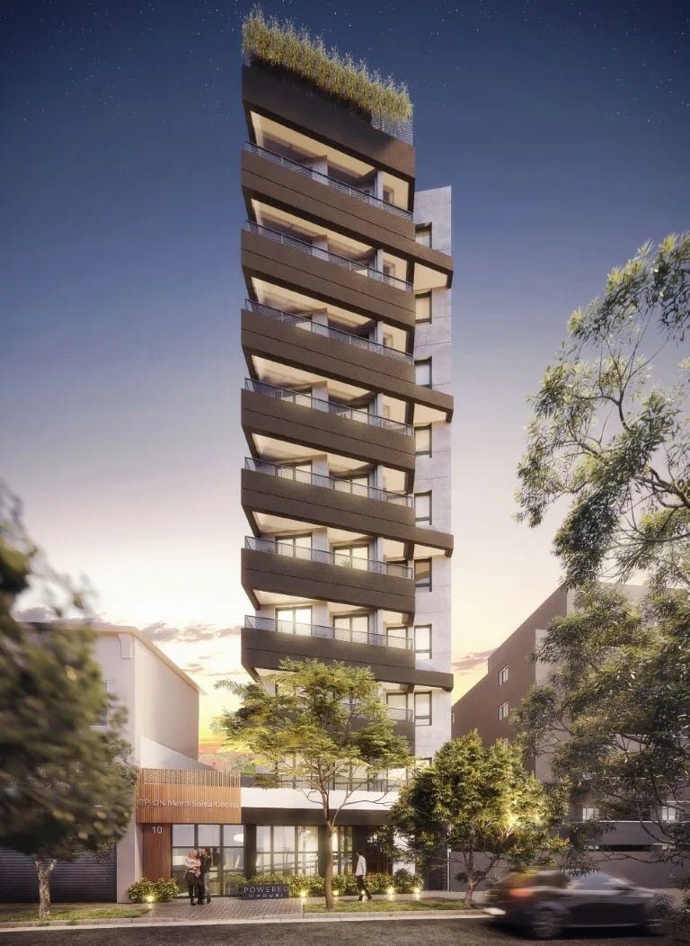 SP On Santa Cecília — Fachada