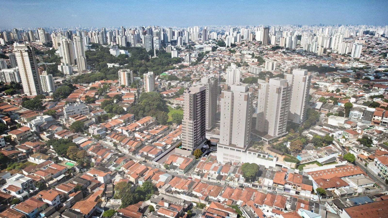 Contexto do empreendimento e entorno — Aerea