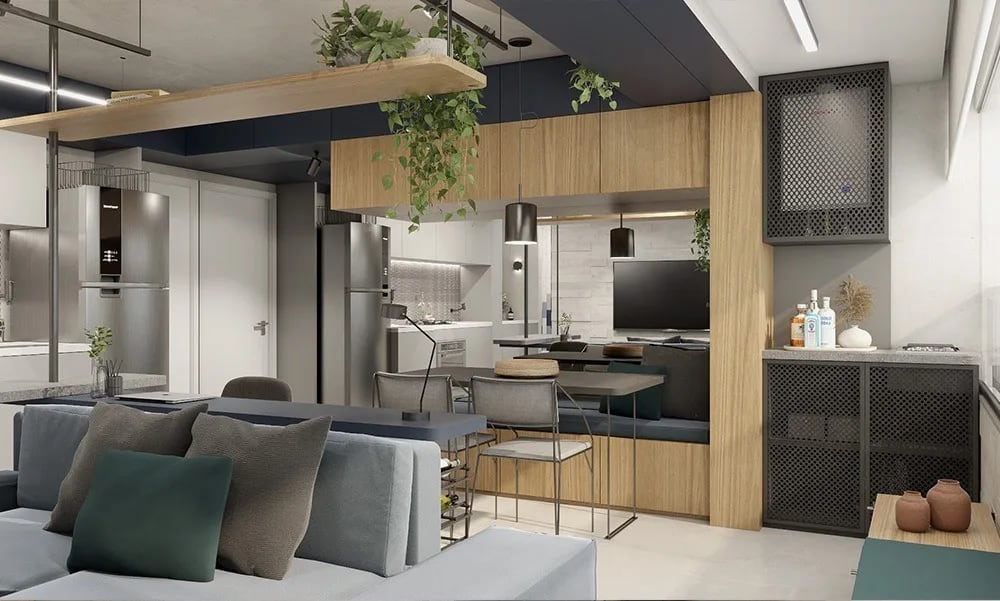Folks Vila Mariana - Residencial — Living