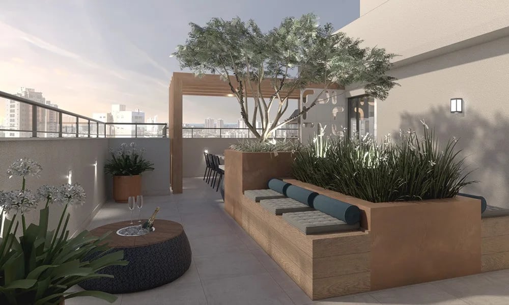 Folks Vila Mariana - Residencial — Terraco coletivo