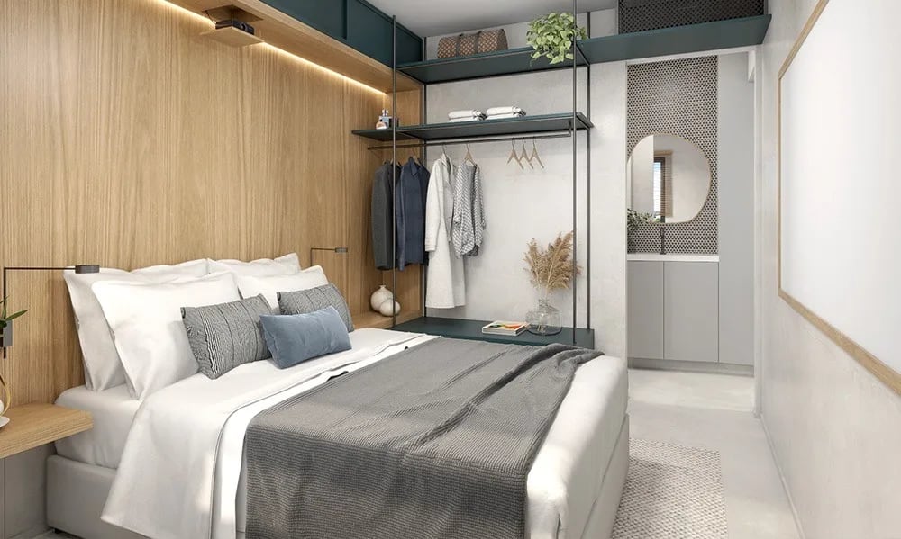 Folks Vila Mariana - Residencial — Dormitorio
