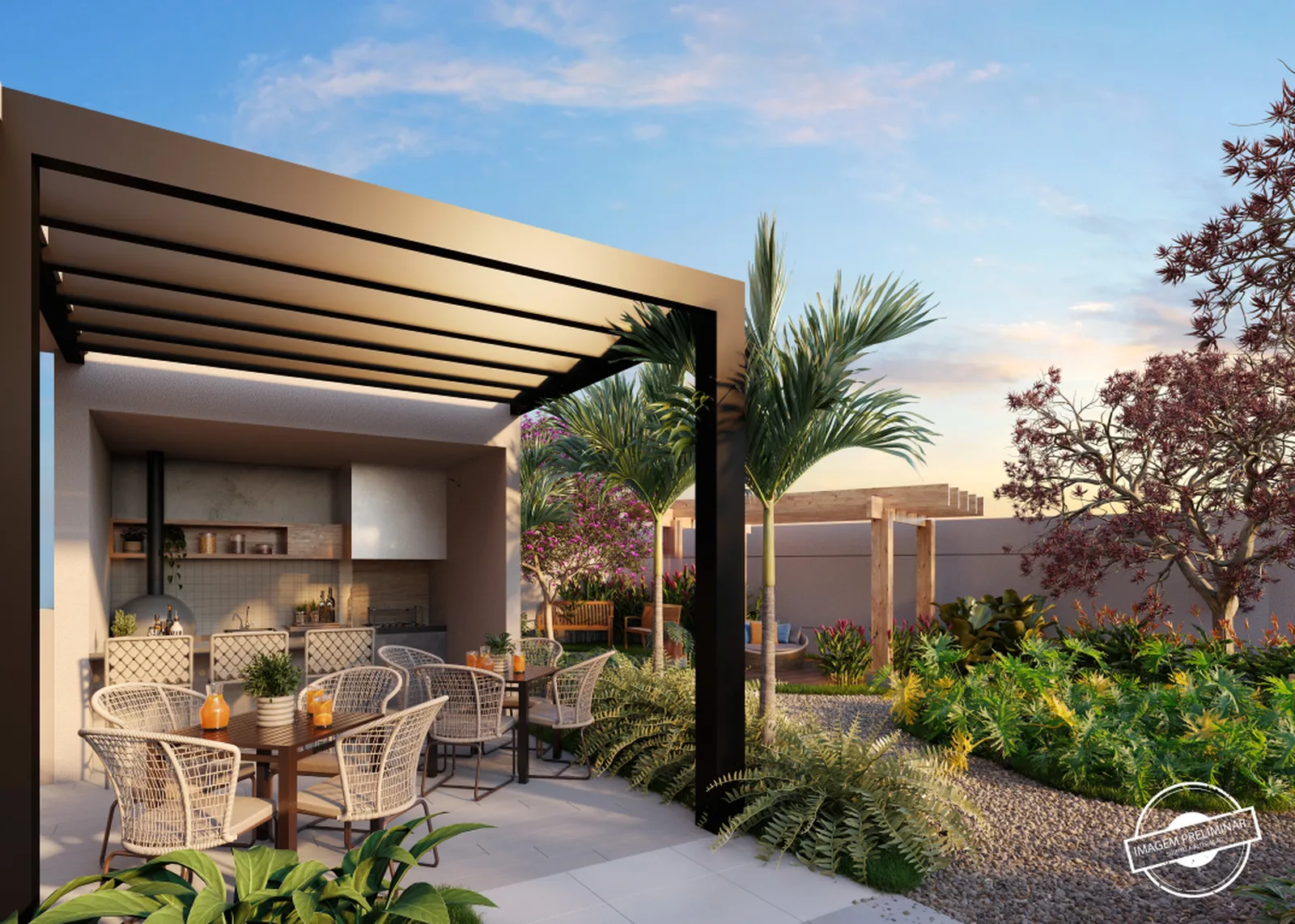 Mbigucci Joy - Residencial — Churrasqueira