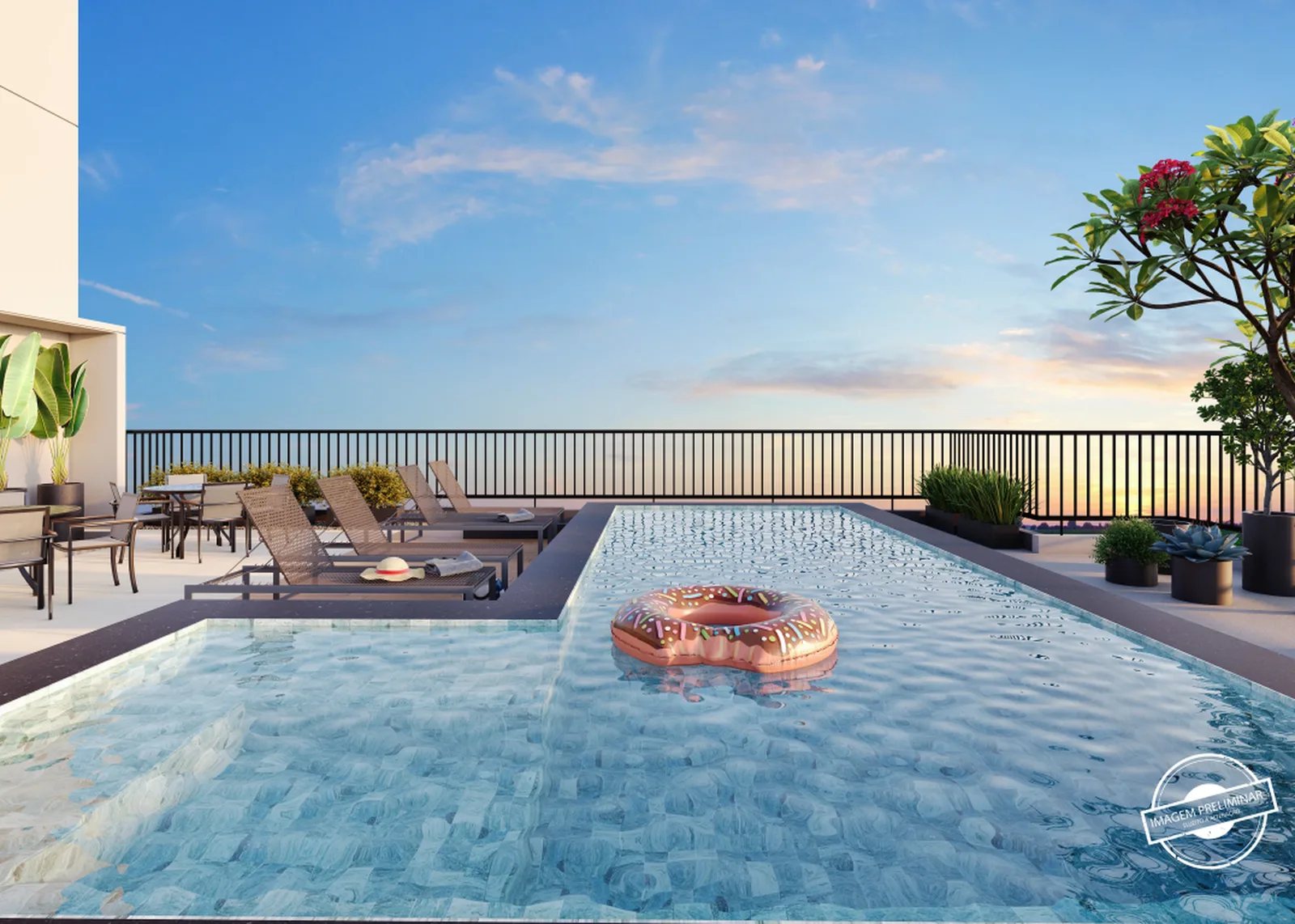 Mbigucci Joy - Residencial — Piscina