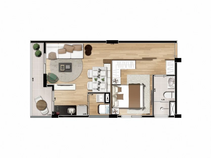 Planta 03 - 1 dorm final 1