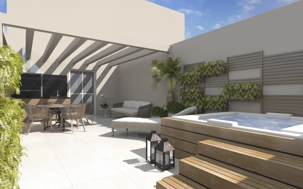 New Park MBigucci — Terraco cobertura
