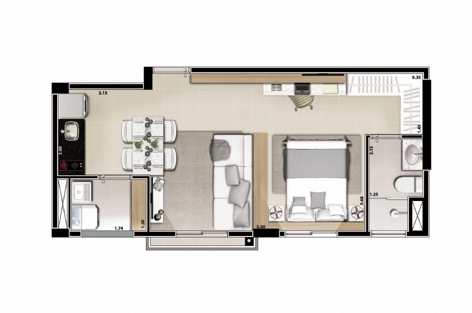 Planta 01 - 1 dorm final 4
