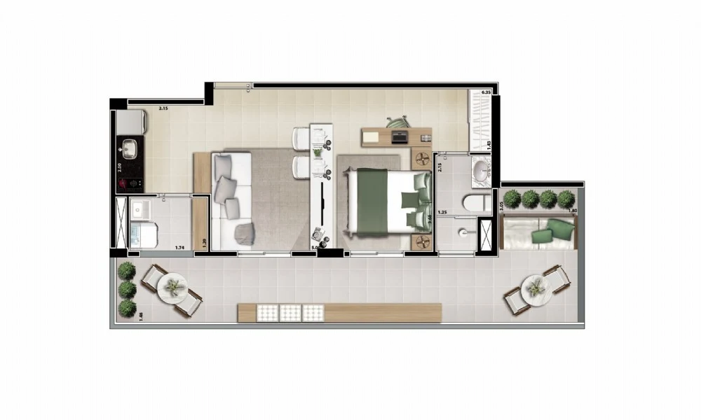 Planta 02 - 1 dorm final 4