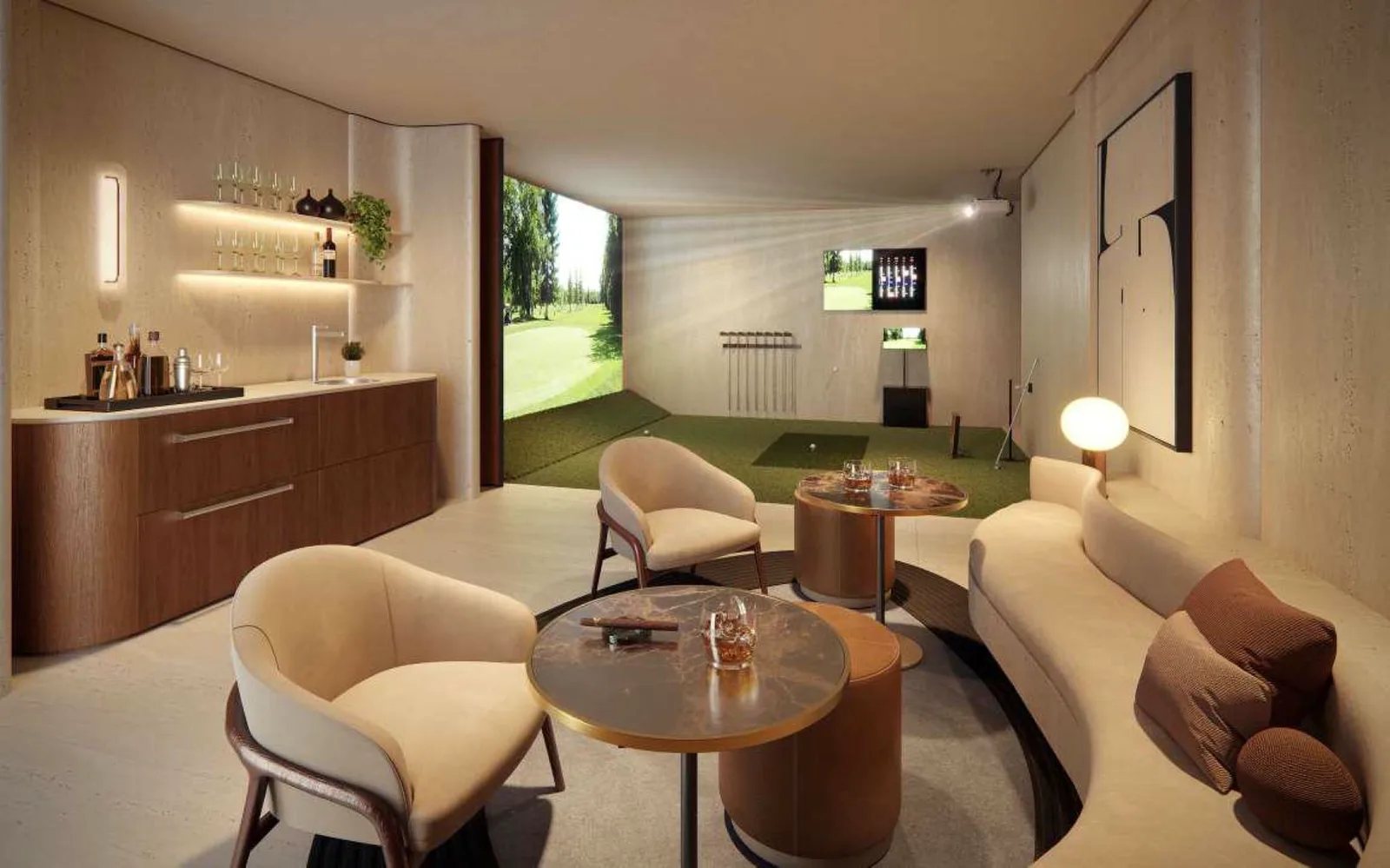 Daslu Residences — Sports bar