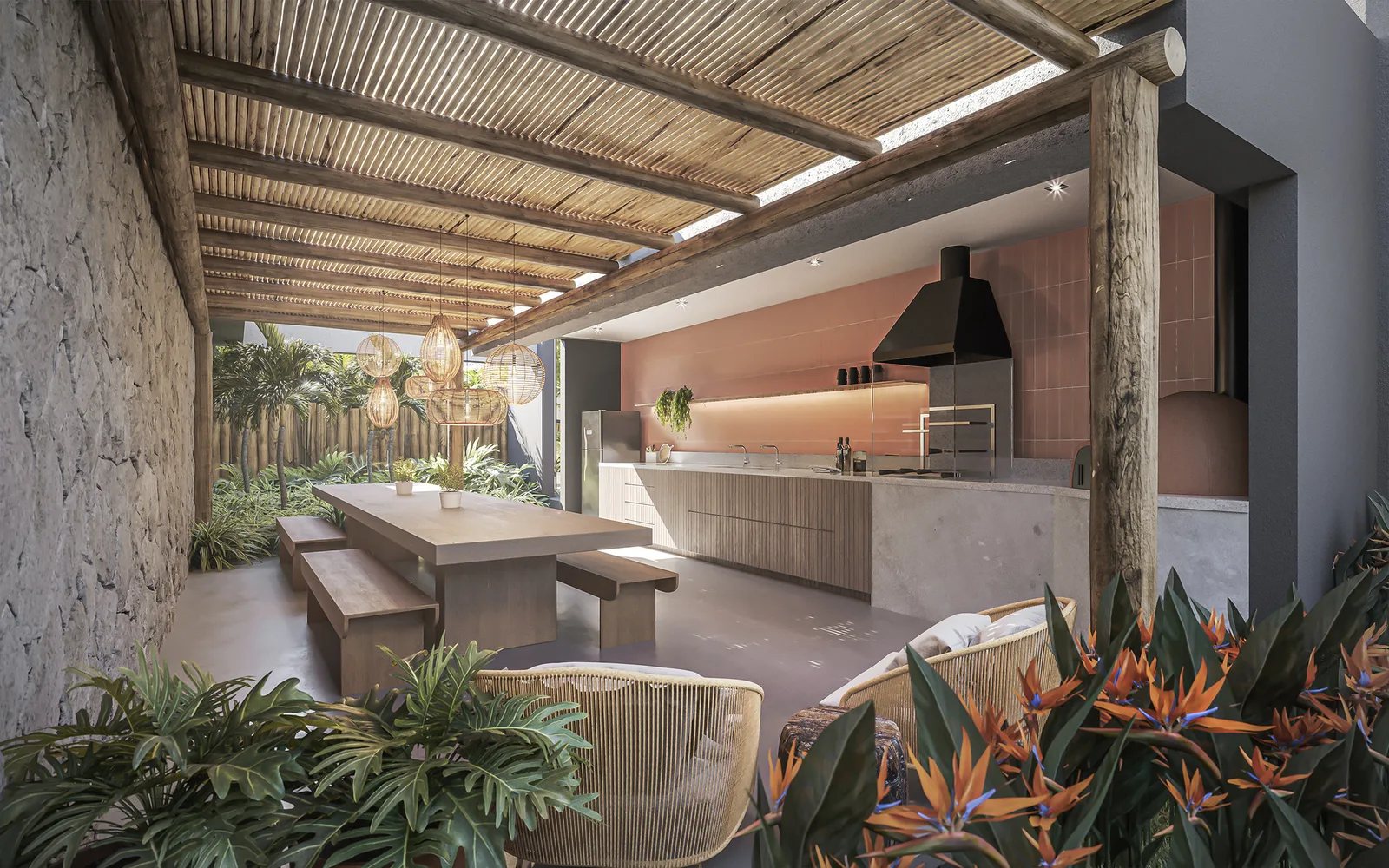 Essência Brasileira - Residencial — Churrasqueira