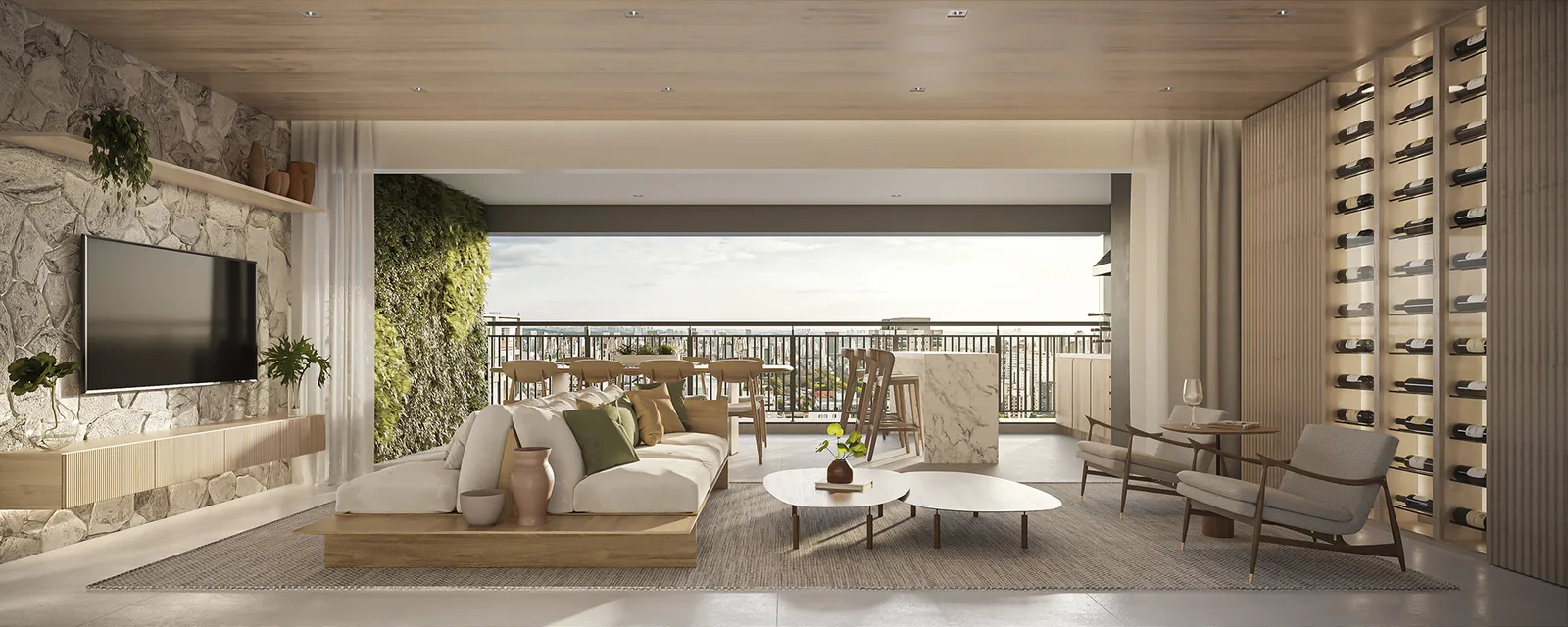 Essência Brasileira - Residencial — Living