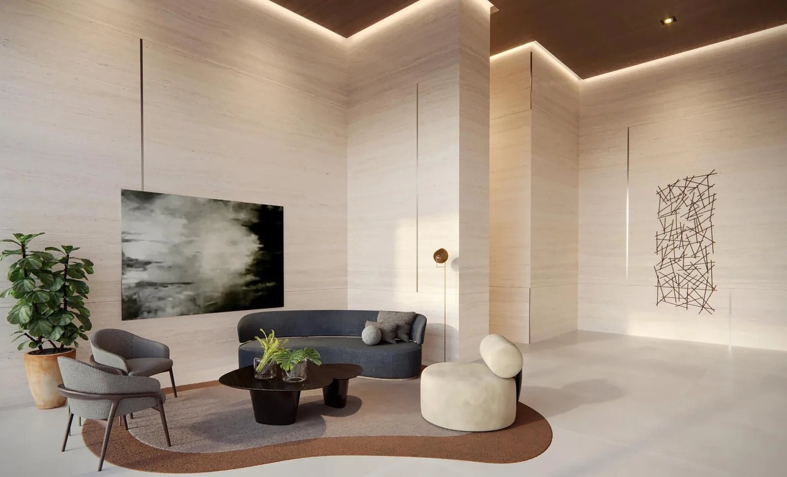 Haddock 885 - Residencial — Hall