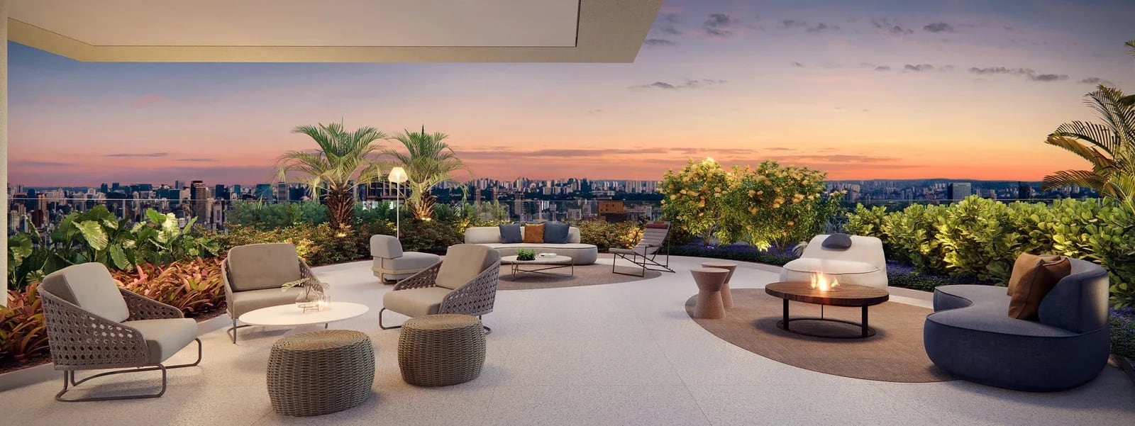 Haddock 885 - Residencial — Terraco coletivo