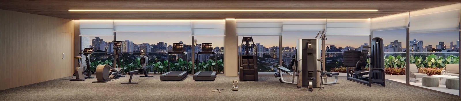 Haddock 885 - Residencial — Fitness