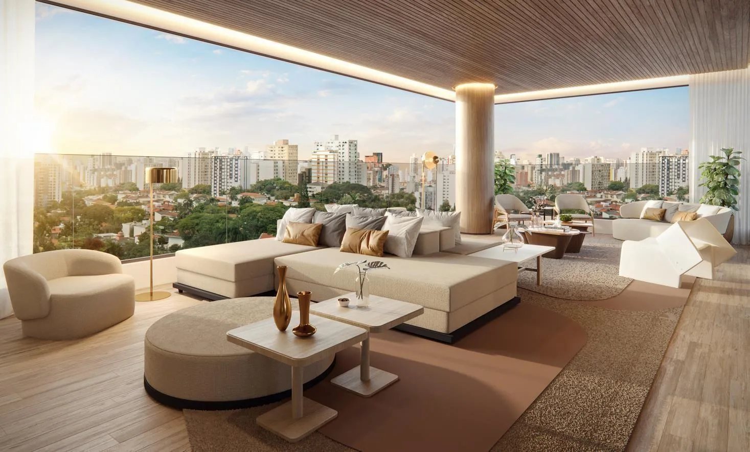 Haddock 885 - Residencial — Living