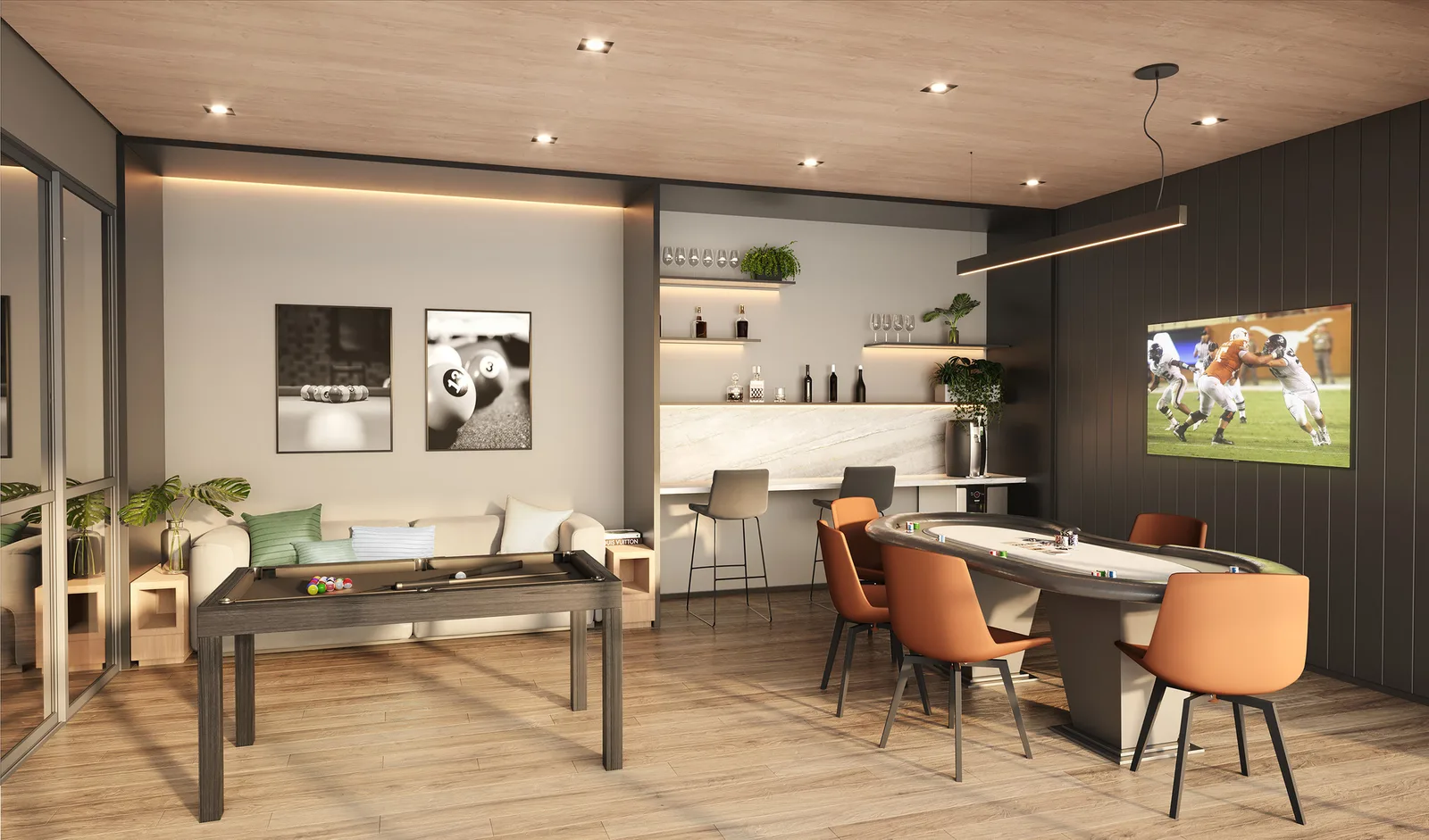 ML Brooklyn - Residencial — Sala de jogos