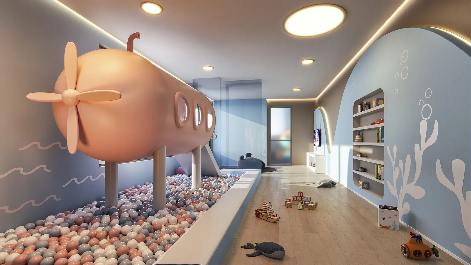 ML Brooklyn - Residencial — Brinquedoteca