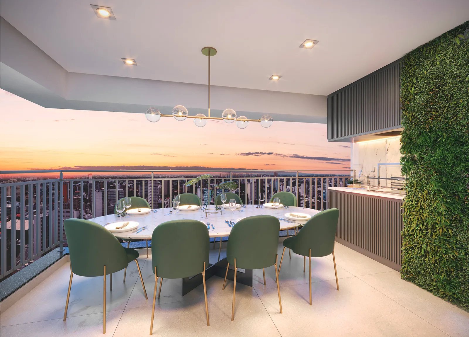 ML Brooklyn - Residencial — Terraco