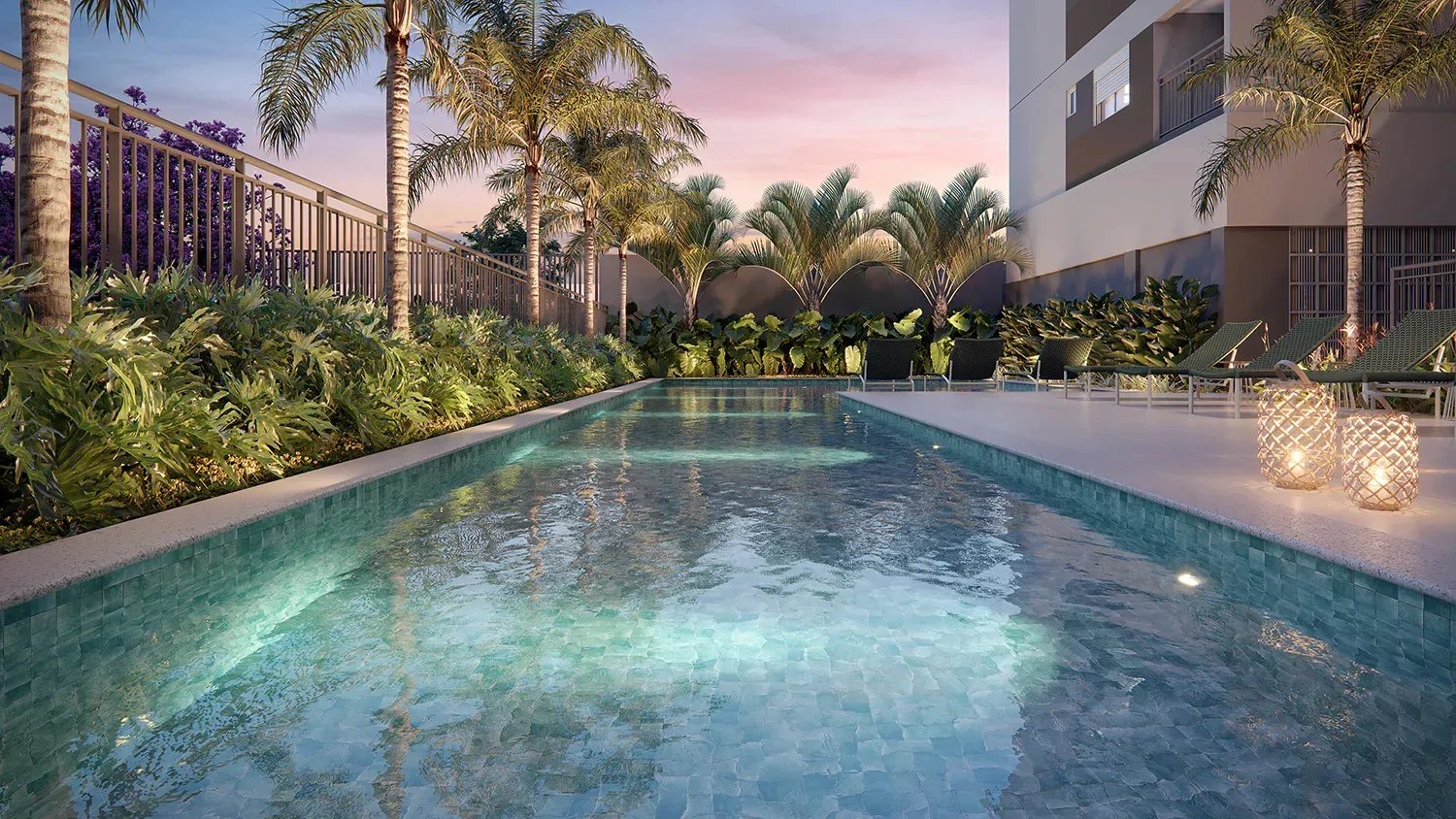 Raízes Jardim São Paulo — Piscina