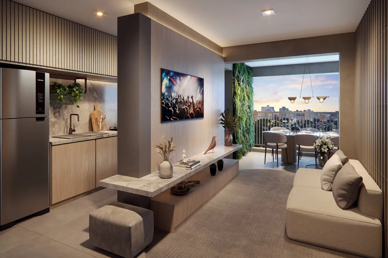 Raízes Reserve - Residencial — Living