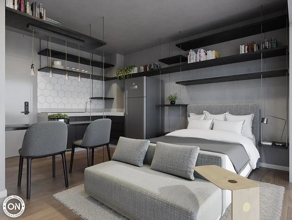 ON Melo Alves - Residencial — Dormitorio