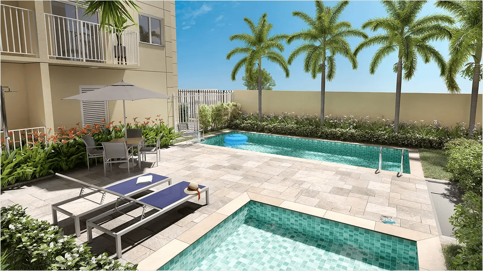Centro&Santa Cecília — Piscina