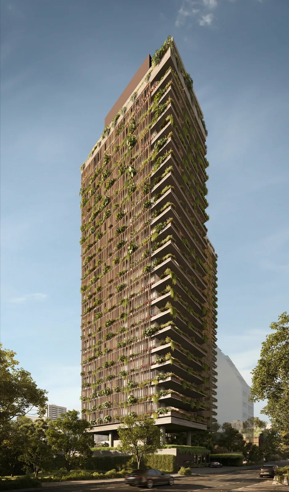 Franca 1055 - Residencial — Fachada Franca
