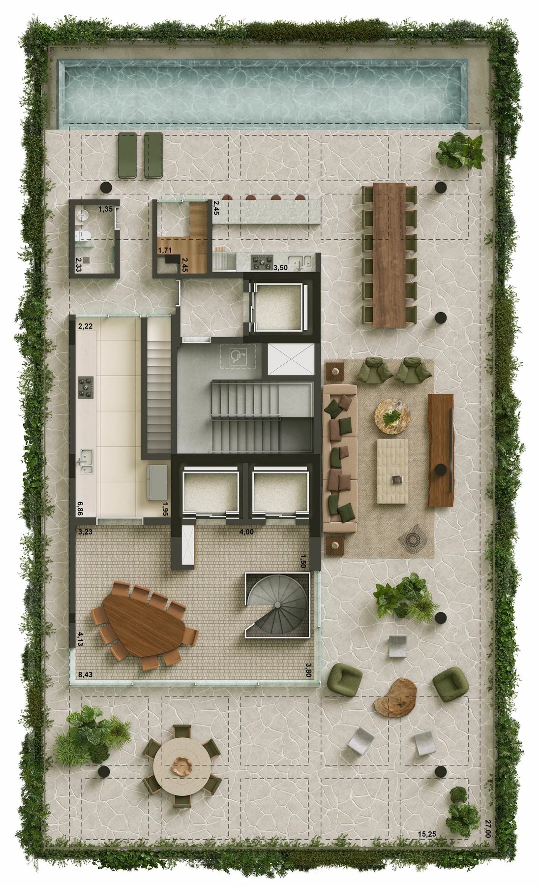 Planta 6 - Duplex. Sup.