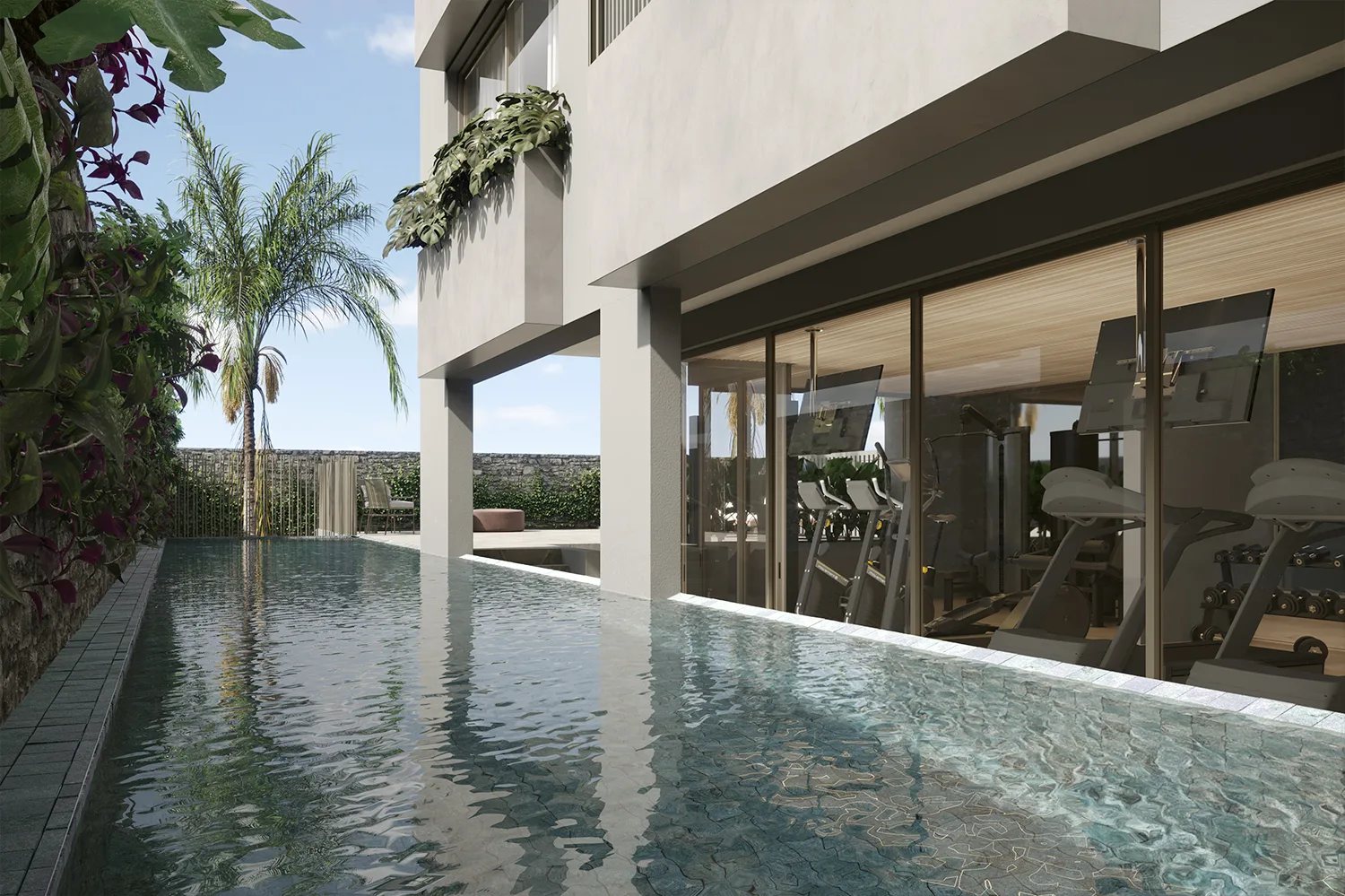 OBY Itaim — Piscina