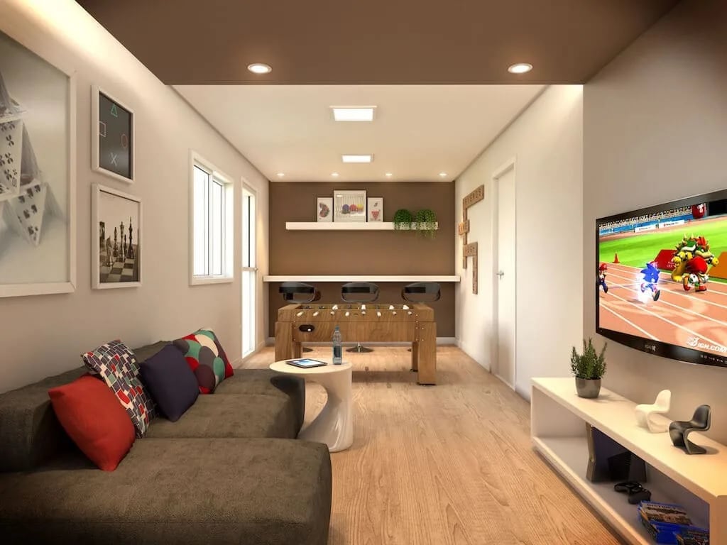 Estação 267 - Residencial — Sala de jogos