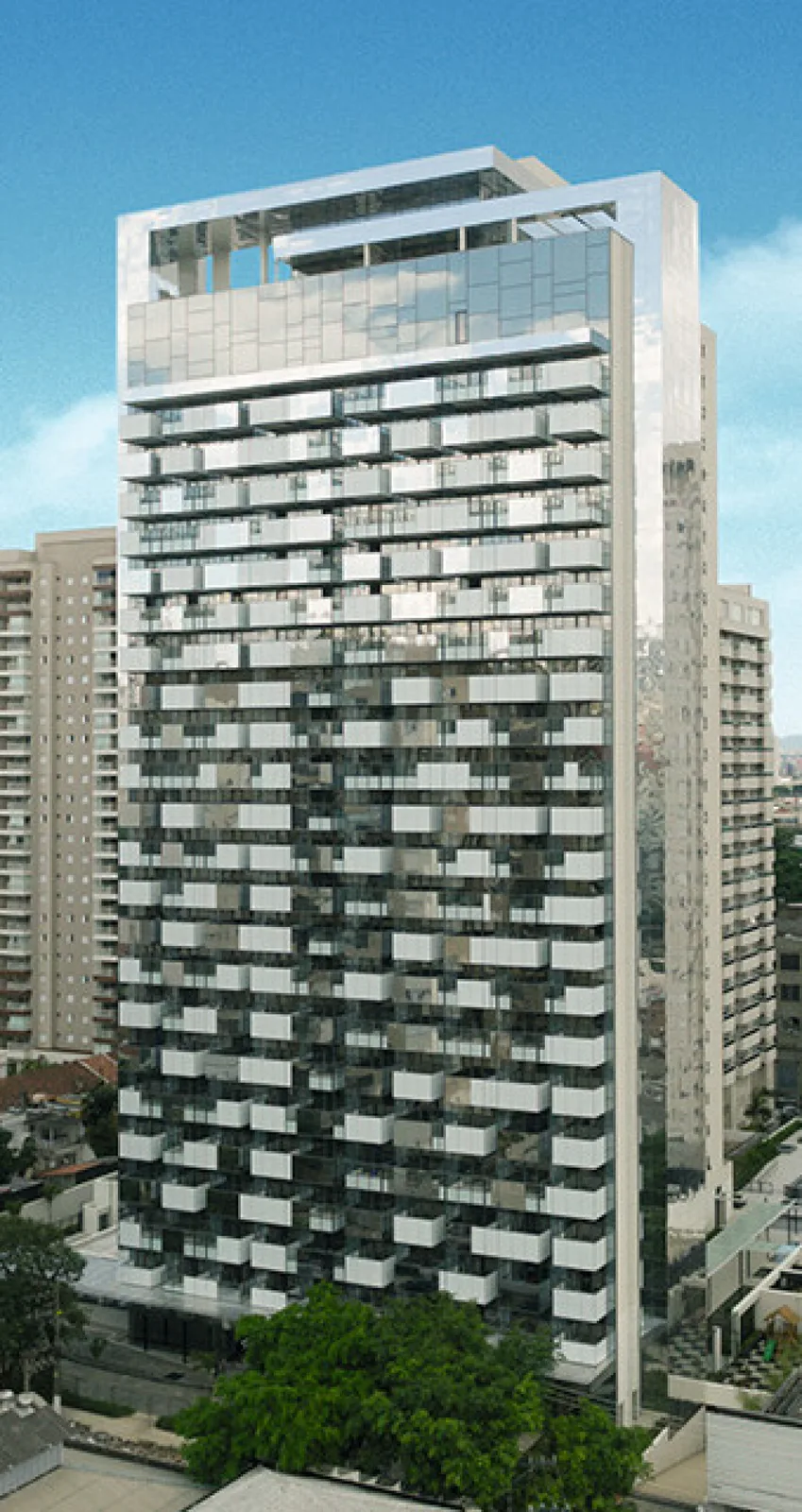 Setin Midtown Pacaembu Office — Fachada
