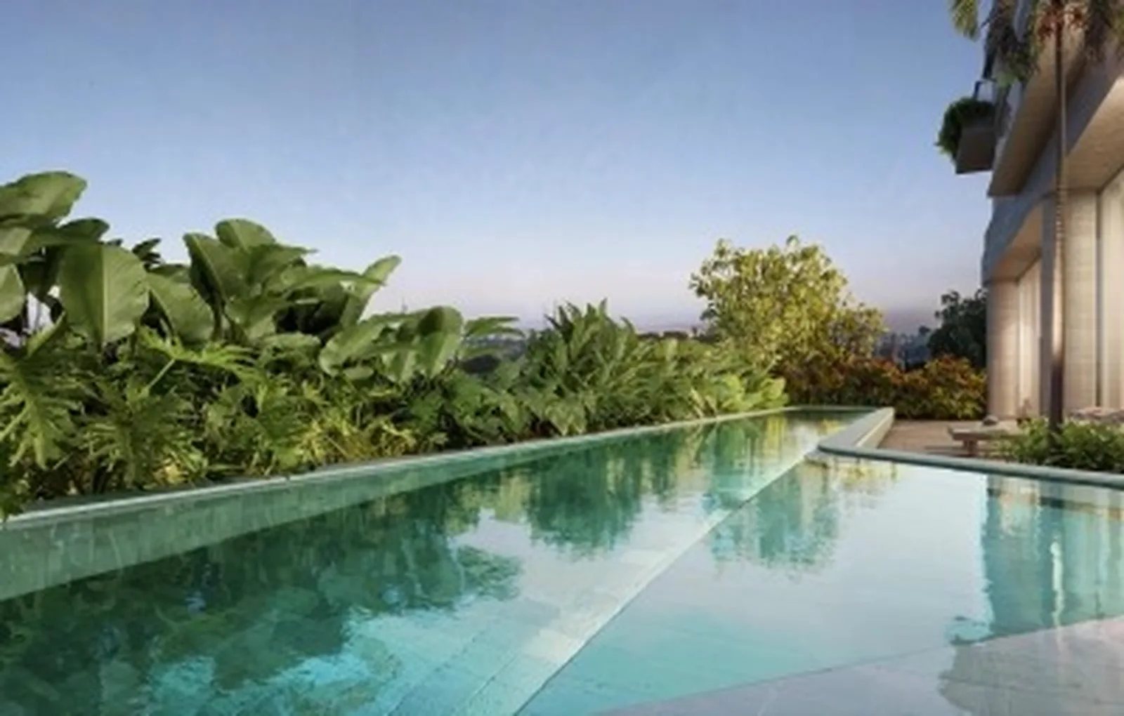 Teçá — Piscina