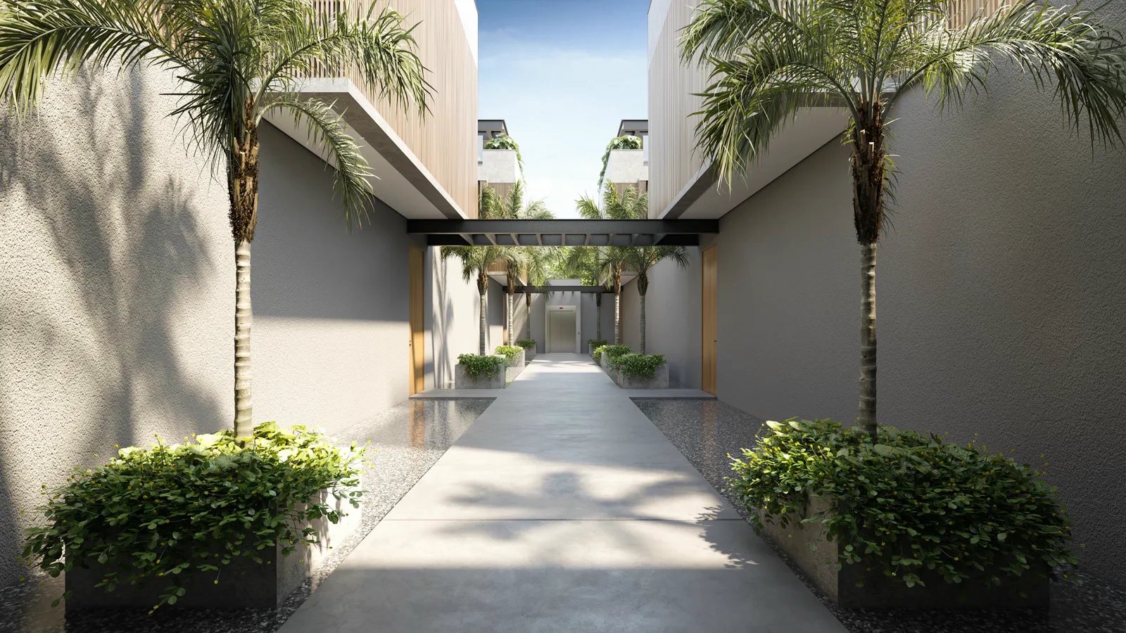 Casa Jardim Dona Elisa — Acesso às casas