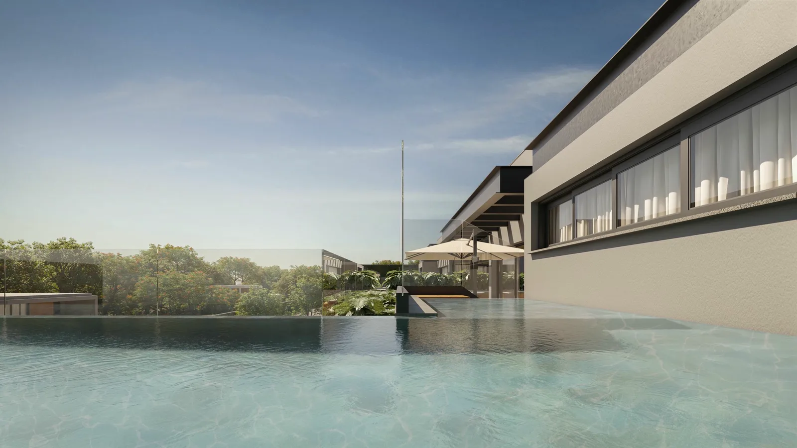 Casa Jardim Dona Elisa — Piscina no Rooftop