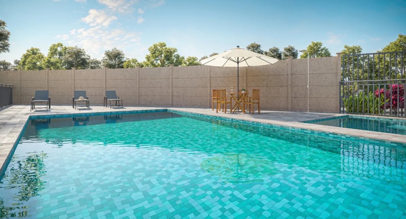 Âmbar Butantã — 290 piscina