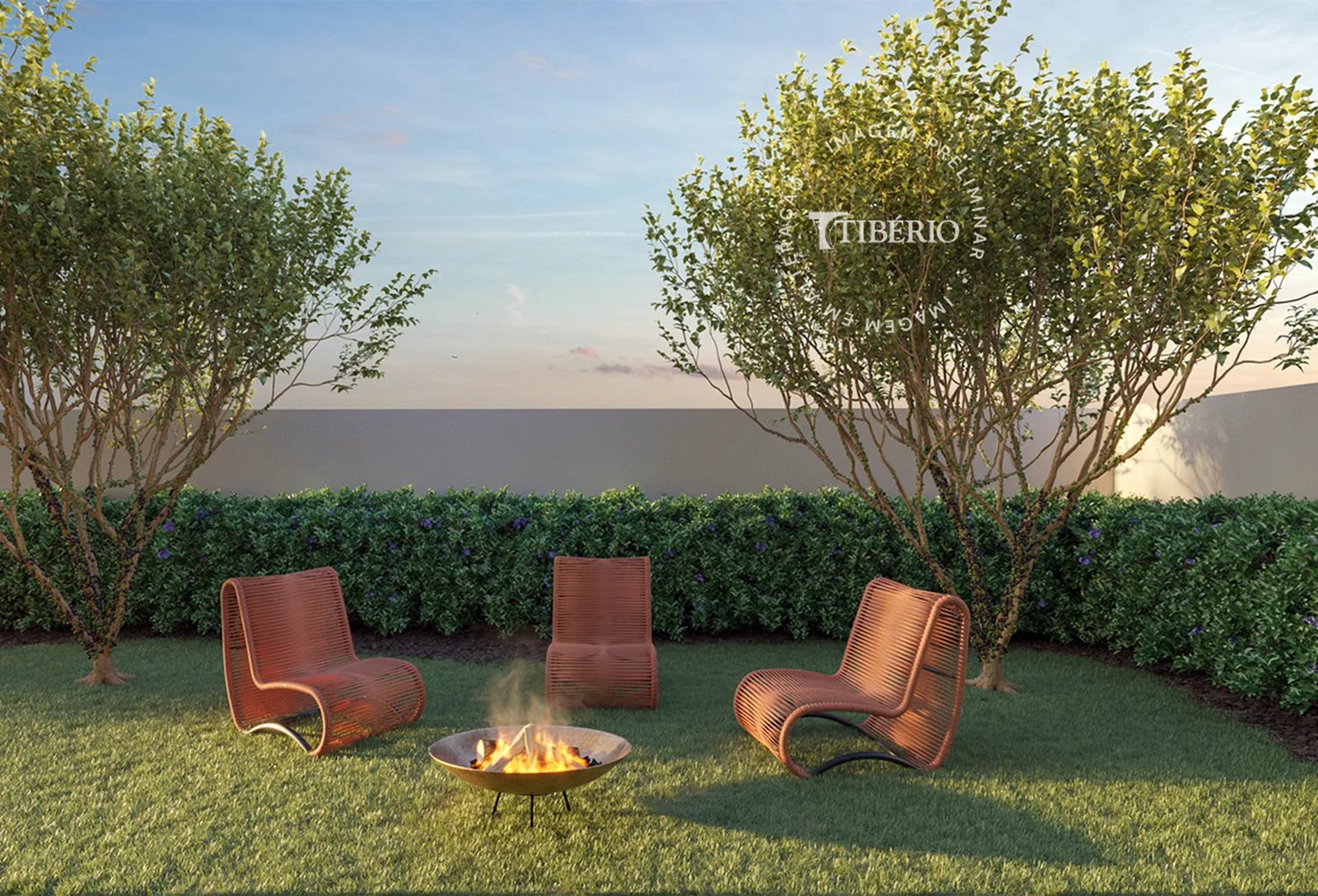 Hub Belém — Fire place