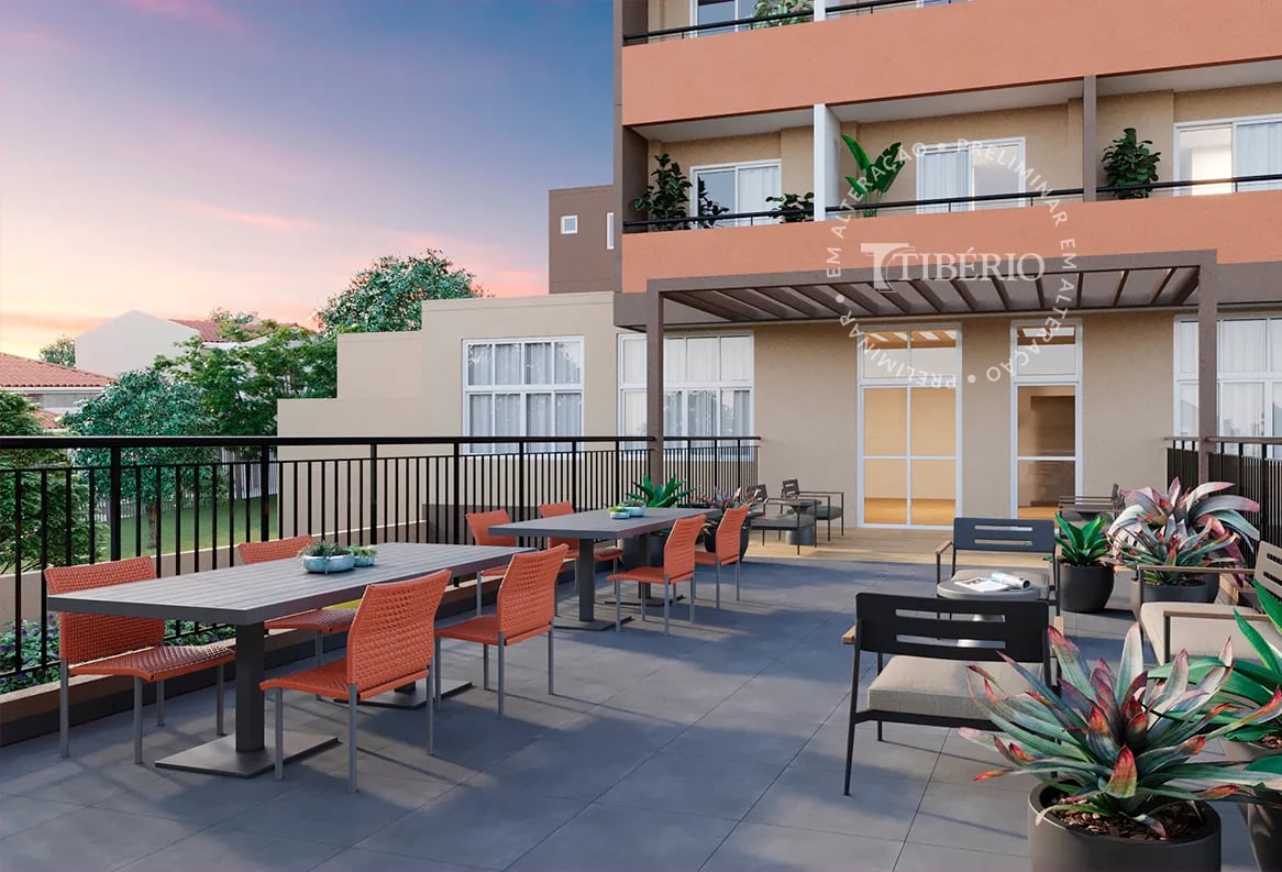 Link Alto da Boa Vista - Residencial — Terraco coletivo