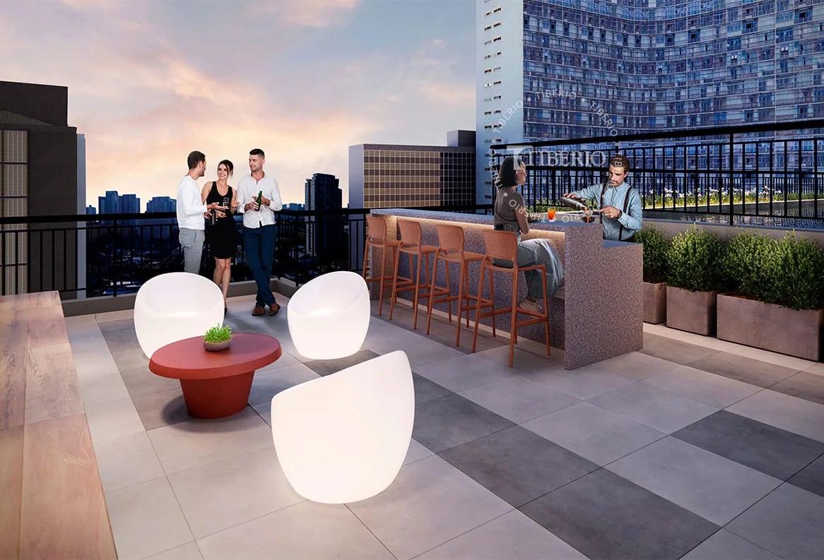 Metropolitan Consolação - Residencial — Terraço coletivo
