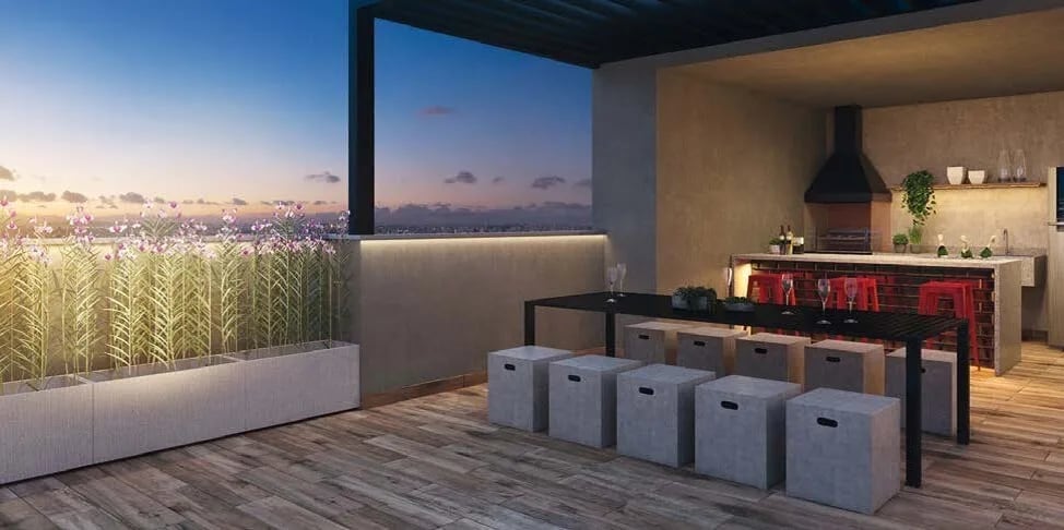 Prisma Pinheiros - Residencial — Churrasqueira
