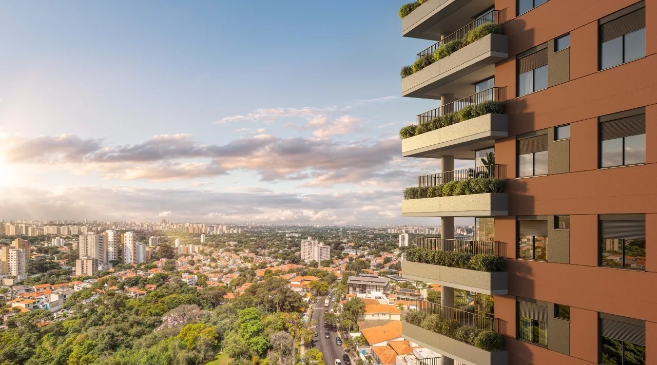 Aire Alto de Pinheiros — Voo de pássaro