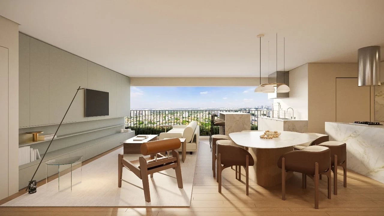 Aire Alto de Pinheiros — Living