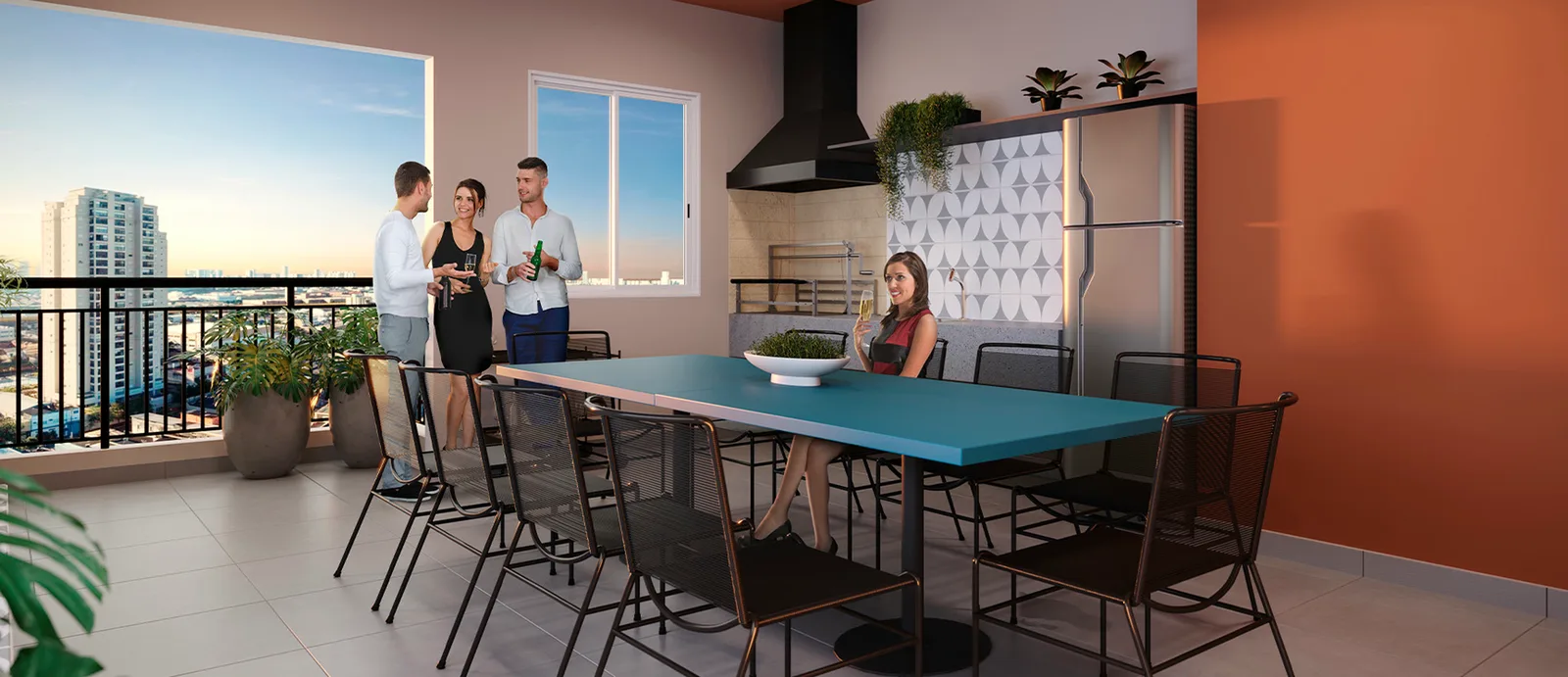 Top Mooca - Residencial — Churrasqueira
