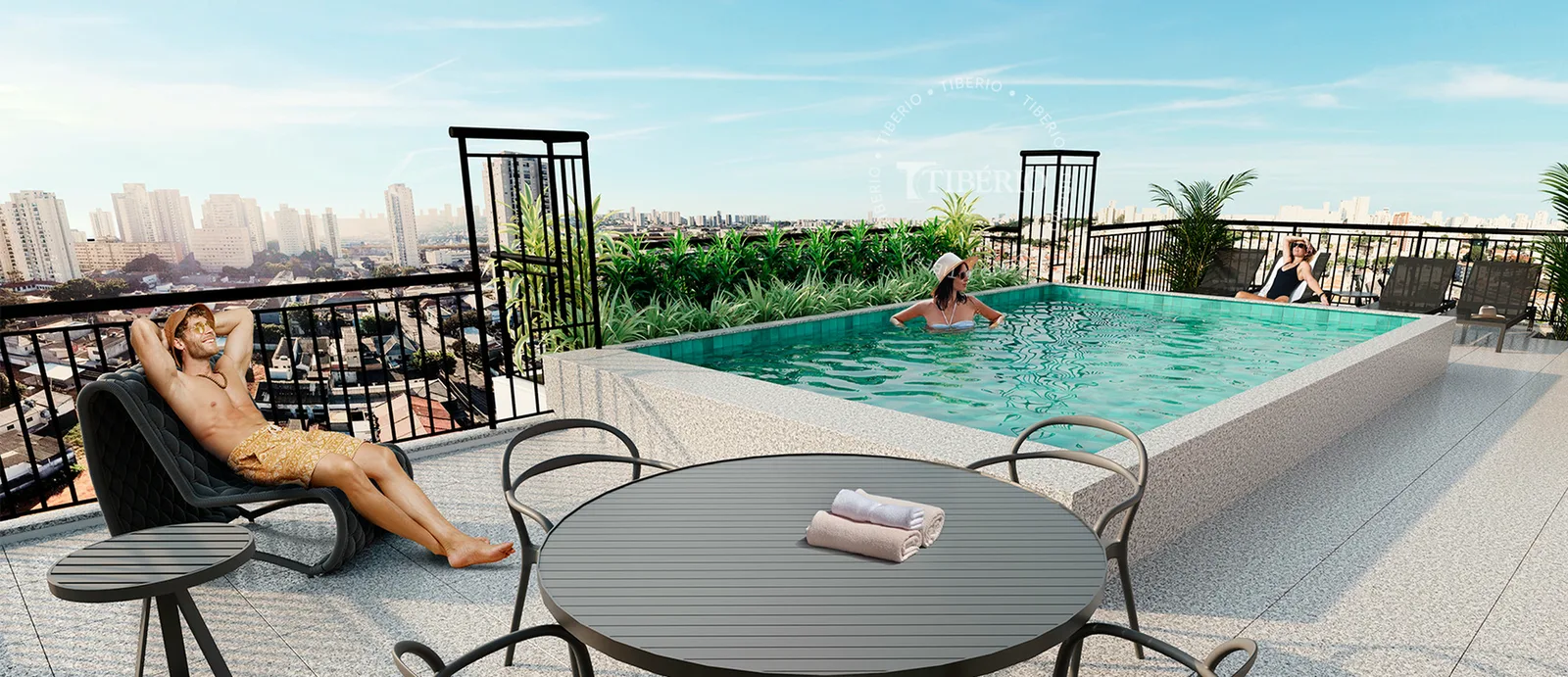 Top Mooca - Residencial — Piscina