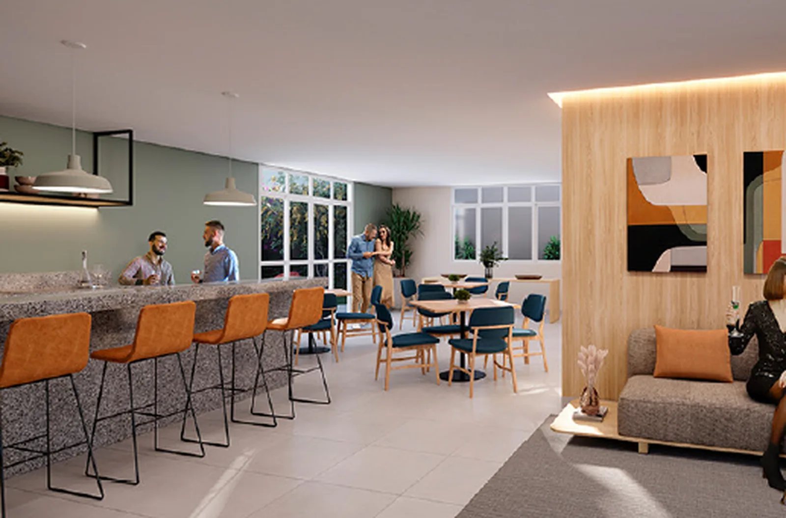 Top Mooca - Residencial — Salão de festas