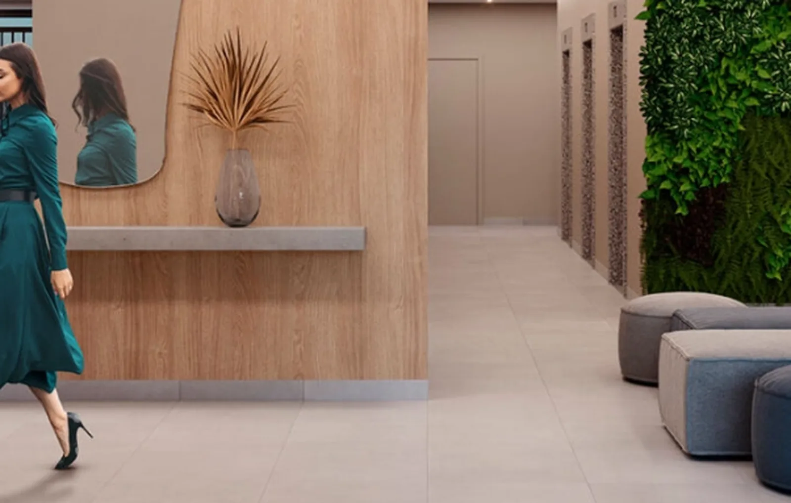Top Mooca - Residencial — Hall