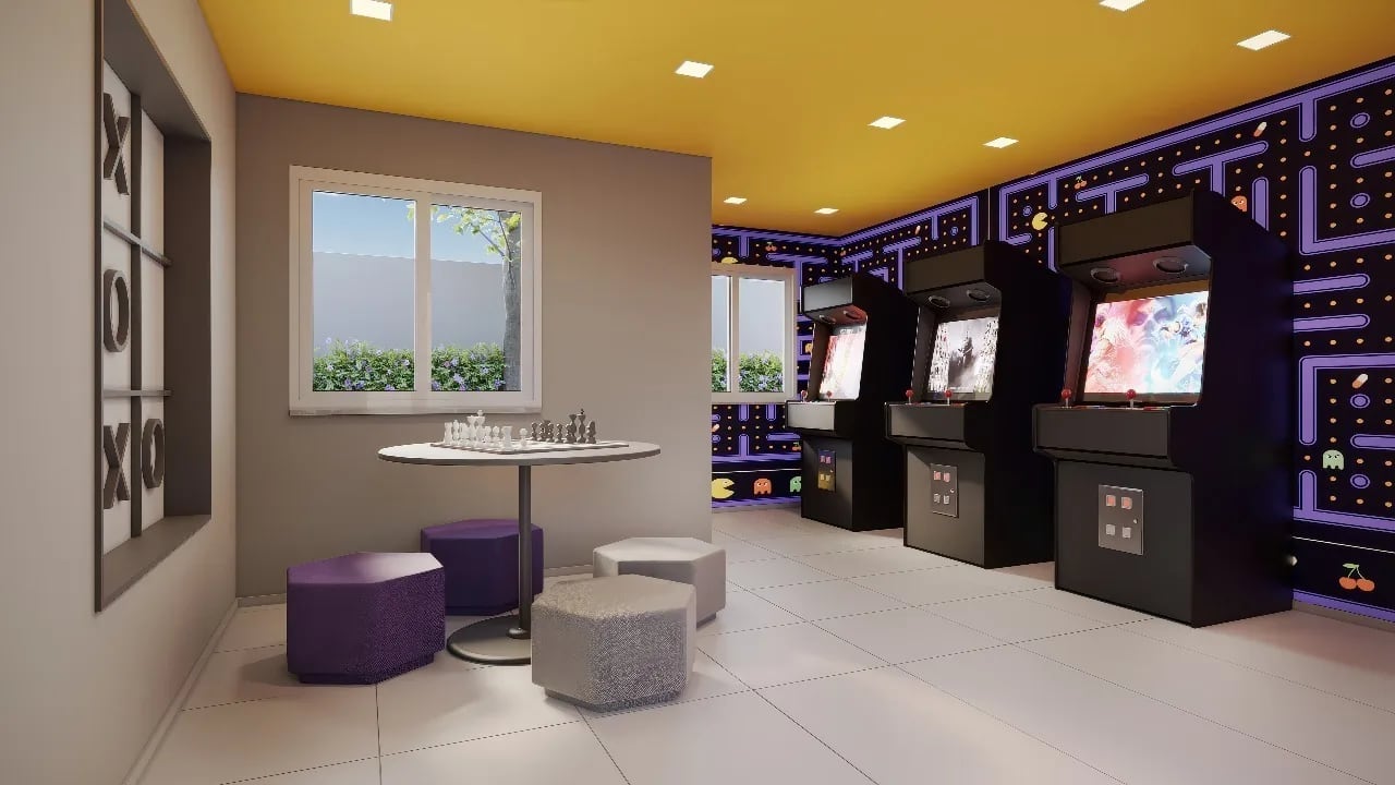 Elev Park Sacomã — Sala de jogos