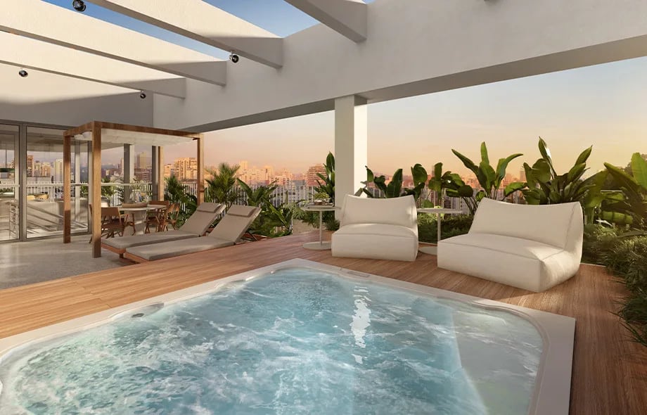 Península Vila Madalena - Residencial — Terraco