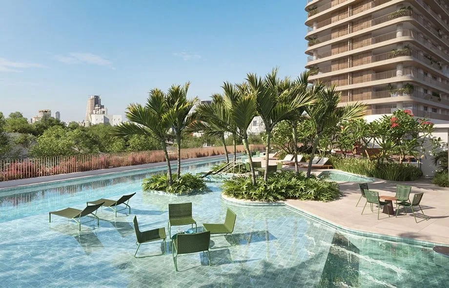 Península Vila Madalena - Residencial — Piscina